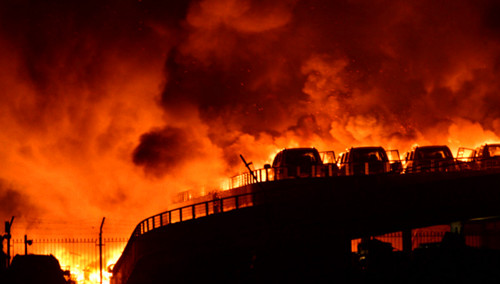 2015年8月12日：天津滨海新区爆炸事故